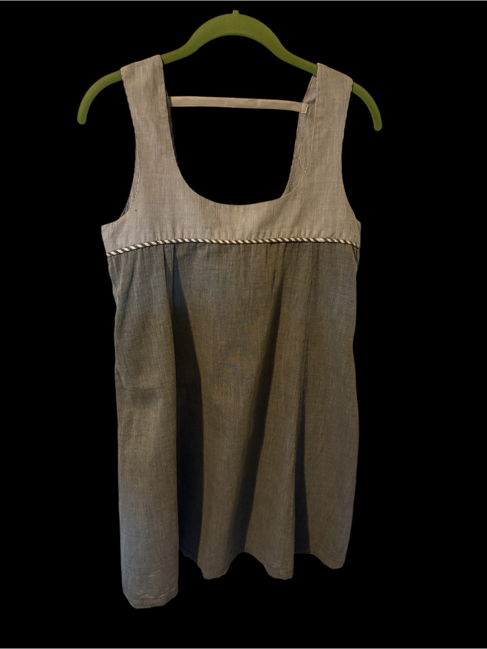 Textured Clothing Organic Cotton Dress in Taupe